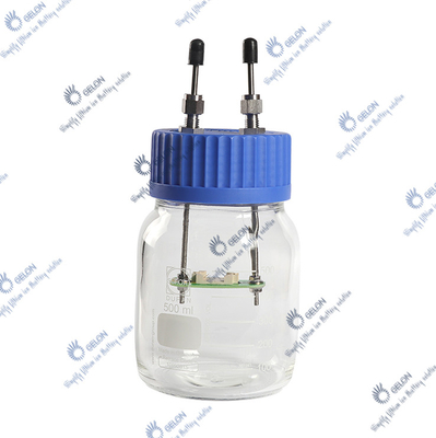 Aksesori Bahan Baterai Lithium Ion Lab Li-CO2 Li-O2 Botol Uji 500ml