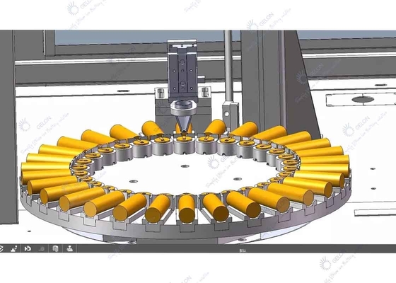 Cylinder Battery Tab Welding Machine Lithium Battery Research Cylinder Cell Tab Laser Welder