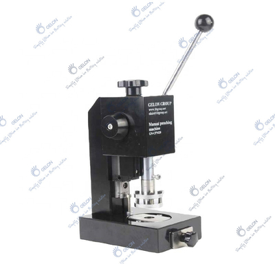 Baterai Lithium Ion Baterai Koin Penelitian Mesin Punching Manual Sel Koin