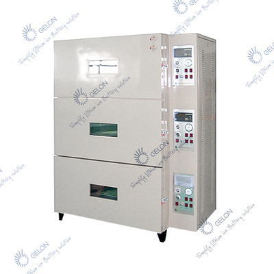 Mesin Pembuat Baterai Lithium Ion Oven Pengeringan Vakum Tiga Lapisan