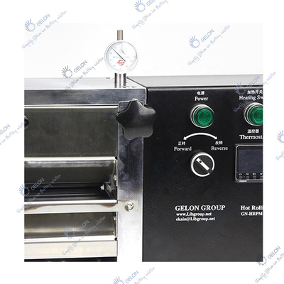 Mesin Press Roller Elektroda HRC62 Dengan Pemanas Untuk Memproduksi Baterai Lithium Ion