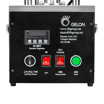 Mesin Crimping Baterai Sel Koin Listrik Mesin Penyegel Untuk Sel Koin