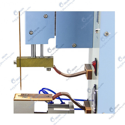Mesin Las Pneumatik Otomatis Titik Tunggal 18650 Baterai Sel Silinder