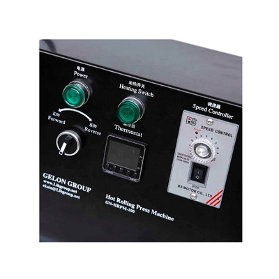 Hot Sale Lab Research Heat Roller Press Mesin Pembuat Baterai Lithium