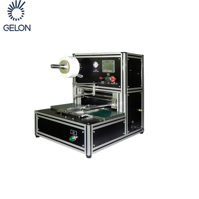 Mesin Susun Semi-otomatis Untuk Perakitan Sel Kantong Di Lab Baterai Lithium 200mm 250mm 300mm Lebar Elektroda