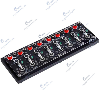 Laboratorium 8 Channel Battery Tester Peralatan Pengujian Baterai Dengan Uji Sel Koin Papan