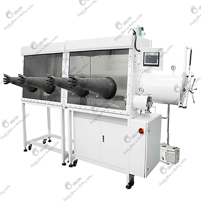 Peralatan Produksi Baterai Stainless Steel Stasiun Tunggal Lebih Rendah Dari 1ppm Glovebox