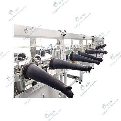 Peralatan Produksi Baterai Stainless Steel Stasiun Tunggal Lebih Rendah Dari 1ppm Glovebox