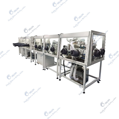 Lab Single Station Chamber Pemurnian Vacuum Glove Box Peralatan Baterai Jalur Perakitan Baterai