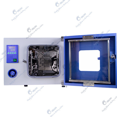 Produksi Baterai 53L 200C Oven Pengeringan Vakum Heat Treat Oven Dengan Temperatur Kontrol