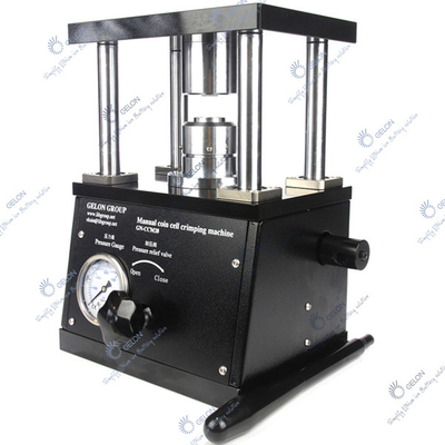 Mesin Perakitan Sel Koin Lab Hidrolik Manual Sealer Crimper Mesin Discrimping