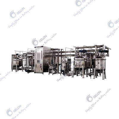 Peralatan Baterai Gelon LiFePo4 Lini produksi Baterai Prismatik Proyek Turnkey Baterai Lithium-Ion
