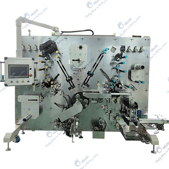 Elektroda Membuat penggulung Peralatan Produksi Baterai Mesin Berliku Motor Otomatis
