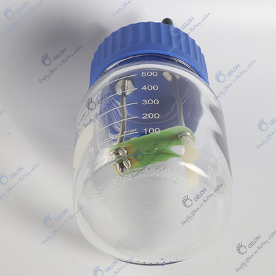 Aksesori Bahan Baterai Lithium Ion Lab Li-CO2 Li-O2 Botol Uji 500ml