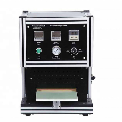 Kualitas tinggi Aluminium Laminated Film Top dan Side Lab Sealing Machine untuk Pouch Cell