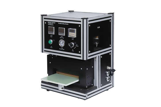 Kualitas tinggi Aluminium Laminated Film Top dan Side Lab Sealing Machine untuk Pouch Cell