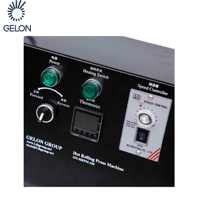 Lab Desktop Baterai Elektroda Manual Roller Pressing Machine Battery Research