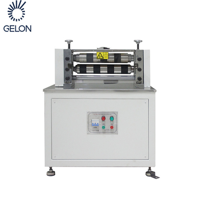 Mesin Perakitan Baterai Semi Otomatis Mesin Penggorok Elektroda 500mm