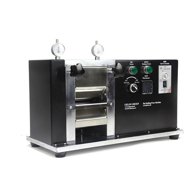 Mesin Press Desktop Peralatan Lab Baterai dengan Kontrol Suhu untuk Lab Baterai Lithium Ion