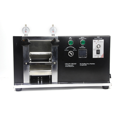 Mesin Press Desktop Peralatan Lab Baterai dengan Kontrol Suhu untuk Lab Baterai Lithium Ion