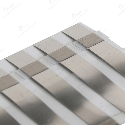 Penelitian Baterai Lithium Al / Nickel Tab Untuk Katoda Sel Kantong Dan Tab Anoda