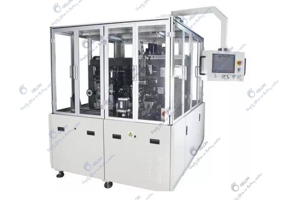 Lini Produksi Sel Silinder Baterai Lithium Ion Lini Perakitan Baterai CE
