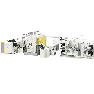 Baterai Lithium Ion Presisi Tinggi Roll To Roll Kalender Terintegrasi &amp; Mesin Slitting