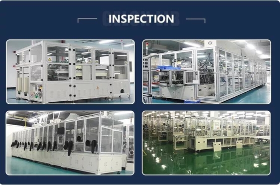 Peralatan Perakitan Sel Kantong Sepenuhnya Otomatis Lini Baterai Lithium Ion