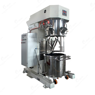 Mesin Pencampur Bubur Baterai Lithium 100L 200L Lini Produksi Sel Silinder