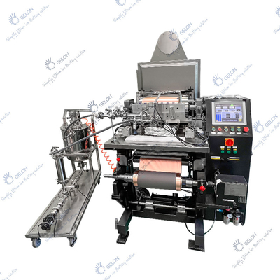 Mesin Pelapis Elektroda 0,3 m / mnt, Mesin Pelapis Elektroda Baterai Roll To Roll